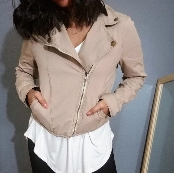 BRENNA KHAKI MOTTO JACKET - Picture 2 of 6